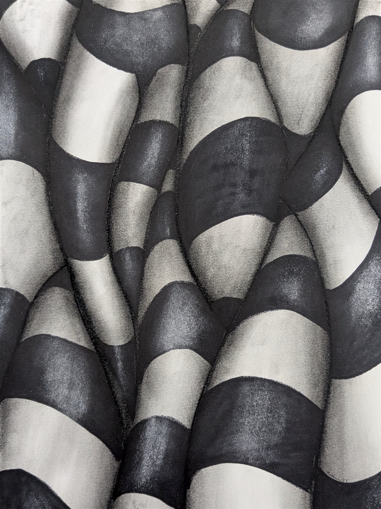 Scultura monocromatica fotografata III