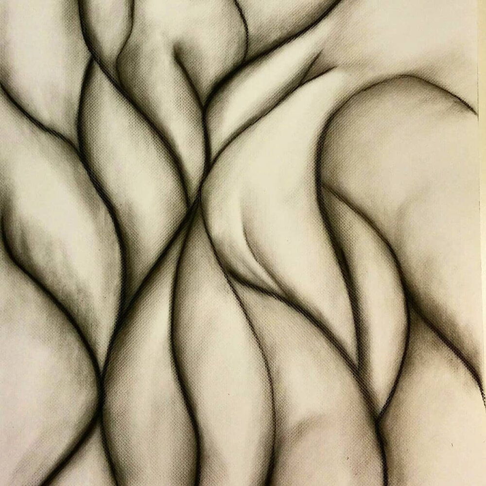 Composizione organica monocromatica
