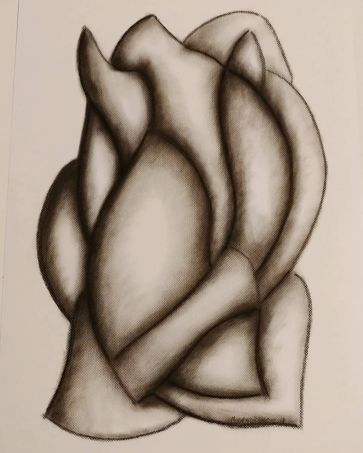 Composizione organica monocromatica