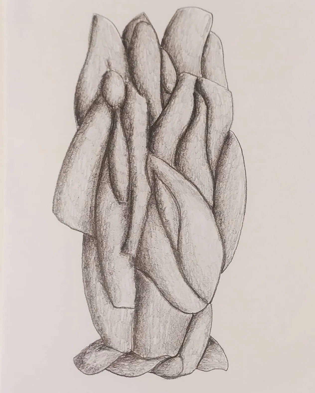 Struttura organica monocromatica III