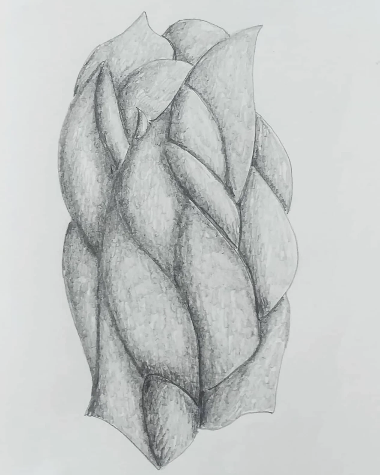 Disegno monocromatico di Massimo Castronuovo III