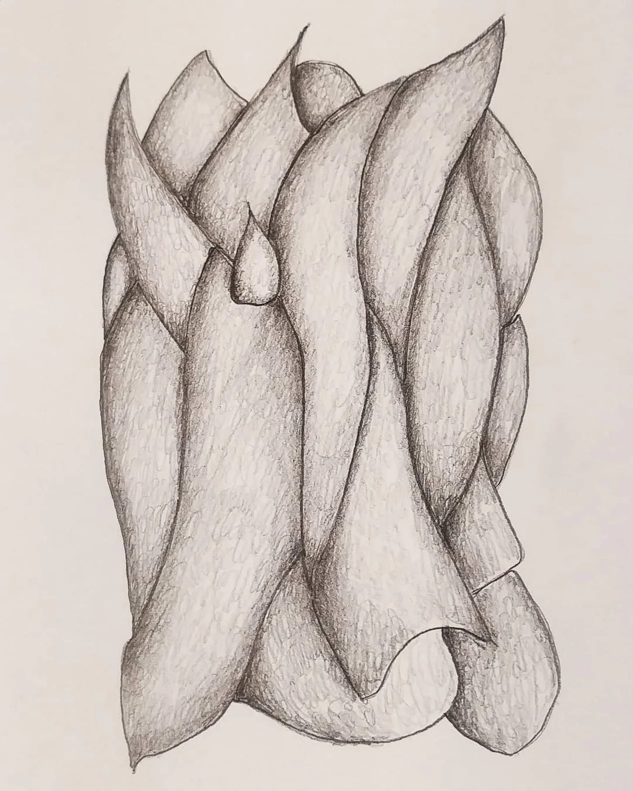 Forma organica a matita II