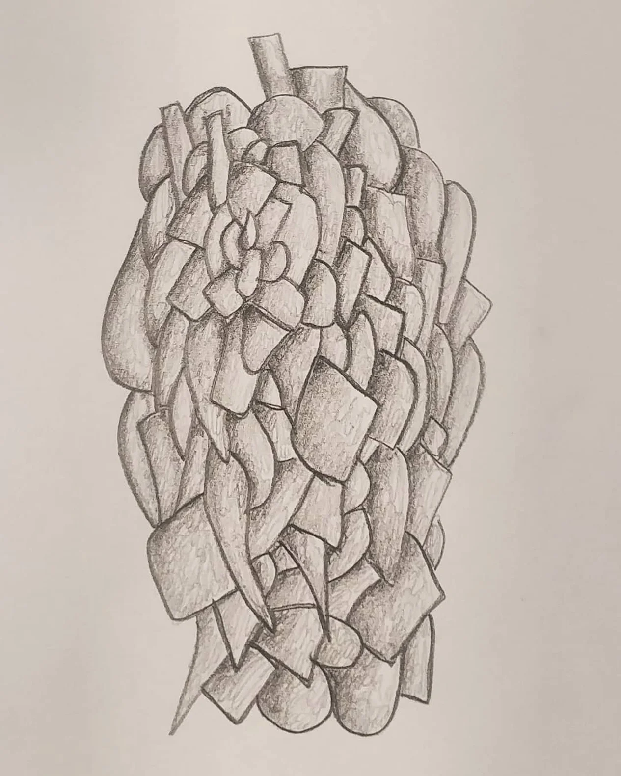 Forma organica a matita III